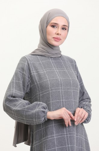 Tweed-Karokleid 0531-01 Grau 0531-01