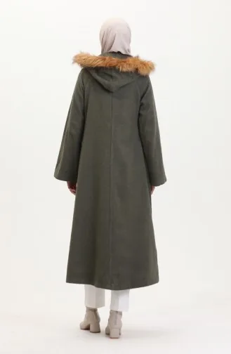 Mantel Mit Broschennähten 611570-06 Khaki 611570-06