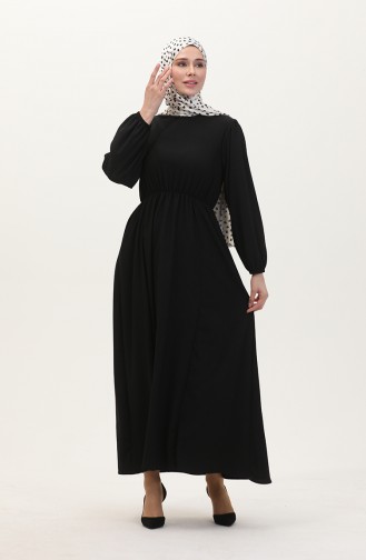 Cepli Elbise 1099-02 Siyah