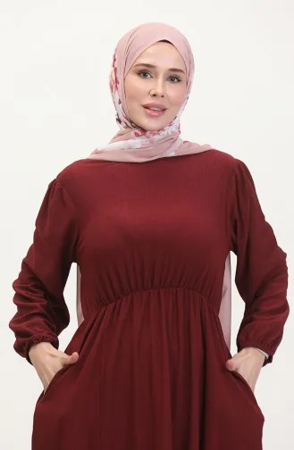 Taschenkleid 1099-04 Weinrot 1099-04