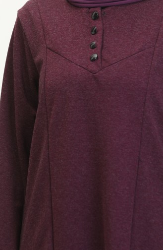 Zwetschge Hijab Kleider 0532-07