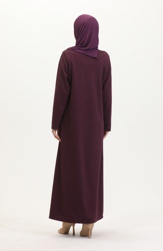 Zwetschge Hijab Kleider 0532-07