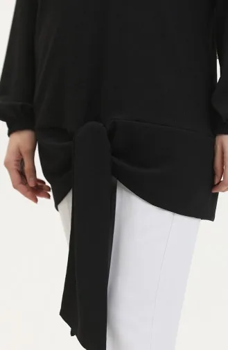 Belted Tunic 1020-01 Black 1020-01