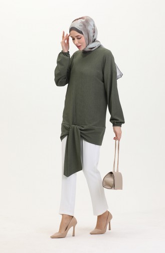 Belted Tunic 1020-03 Khaki 1020-03