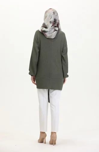 Kuşaklı Tunik 1020-03 Haki