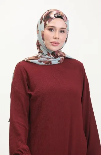 Tunika Mit Gürtel 1020-05 Weinrot 1020-05