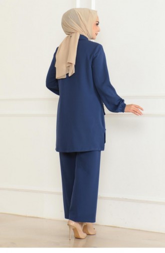 Costume Détail Poche Indigo 19229 15340