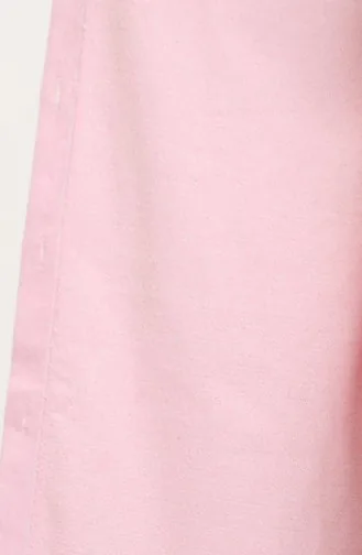 Dünner Gestempelter Umhang Mit Kapuze 0535-06 Pink 0535-06