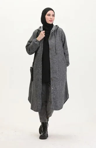 Cape Fine Estampillée à Capuche 0535-11 Gris 0535-11
