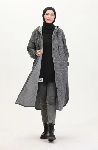 Cape Fine Estampillée à Capuche 0535-11 Gris 0535-11