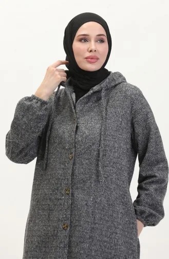 Cape Fine Estampillée à Capuche 0535-11 Gris 0535-11