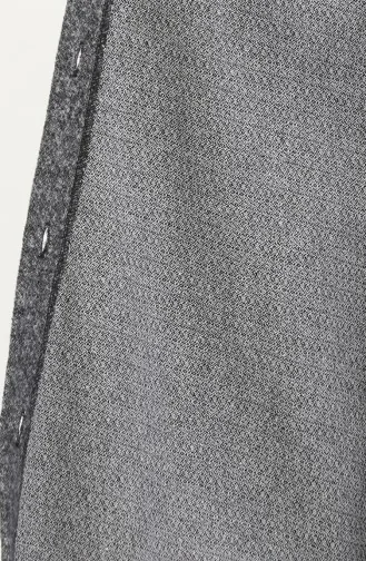 Cape Fine Estampillée à Capuche 0535-11 Gris 0535-11