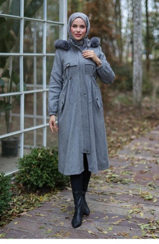 Grau Mantel 627