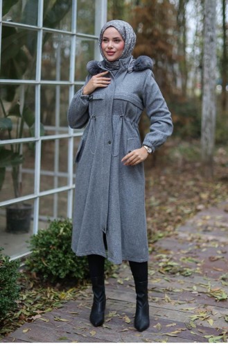 Grau Mantel 627