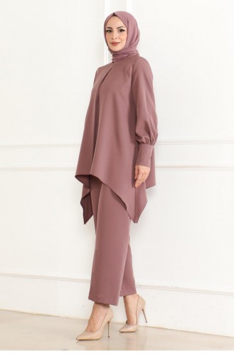 Costume Détail Ceinture Dusty Rose 19001 15347