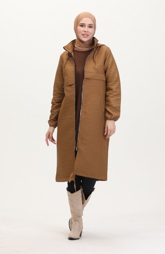 Cap Met Capuchon En Ritssluiting 0541-01 Geelbruin 0541-01