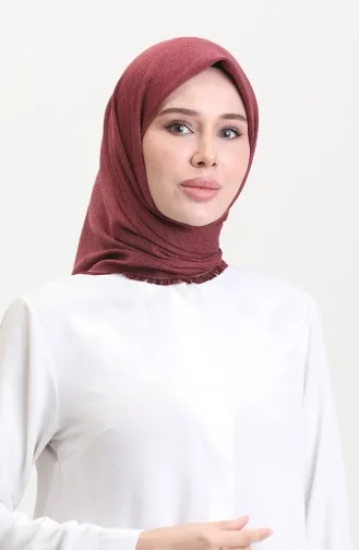 وشاح كشمير 90182-06 لون خمري 90182-06