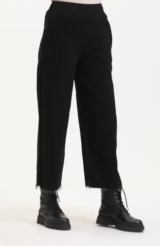 Beli Lastikli Kot Pantolon 1793HY-01 Siyah