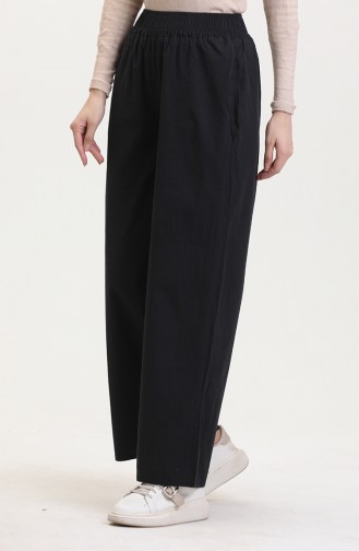 Elastic Waist Jeans 2734B-01 Black 2734B-01