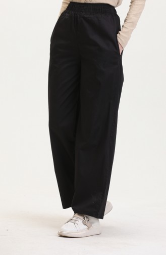 Elastic Waist Jeans 2734C-01 Black 2734C-01