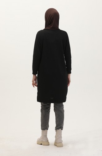 Printed Sweatshirt 0540-01 Black 0540-01