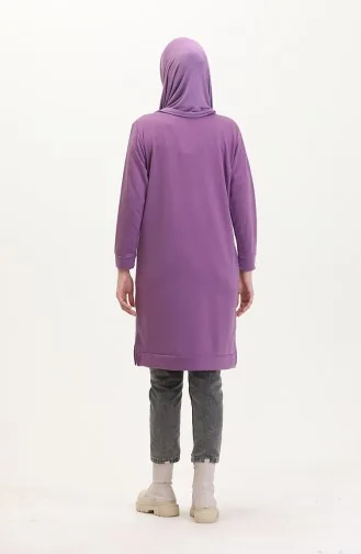 Printed Sweatshirt 0540-07 Lilac 0540-07
