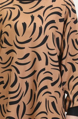Tunik Pantolon İkili Takım 0545-03 Sütlü kahve