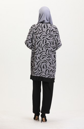 Tunik Pantolon İkili Takım 0545-05 Gri