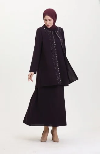 Ensemble Deux Pièces Pierre 6200-01 Prune 6200-01