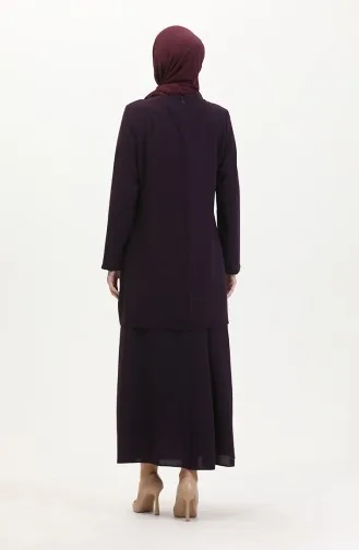 Ensemble Deux Pièces Pierre 6200-01 Prune 6200-01