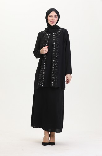 Ensemble Deux Pièces Pierre 6200-02 Noir 6200-02