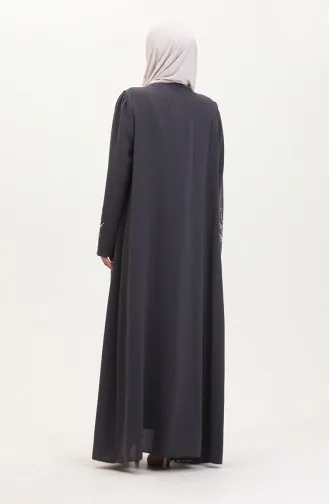 Großer Steinkleid-Weste-Doppelanzug 6216-01 Grau 6216-01