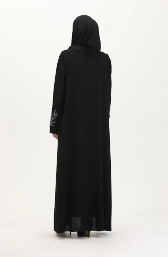 Groot Formaat Stenen Jurkvest Dubbel Pak 6216-02 Zwart 6216-02