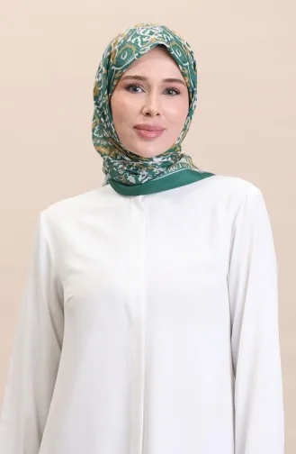 إيشارب سوفت منقوش 90180-11 أخضر زمردي 90180-11