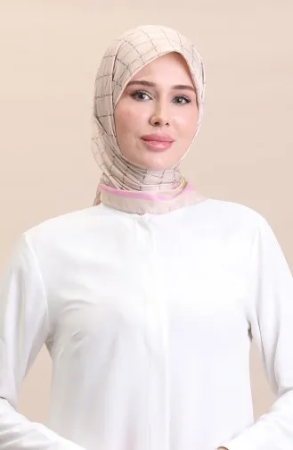 Soft Cotton Scarf 19091-07 Beige Milky Coffee 19091-07