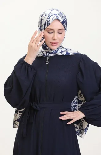 Balon Kollu Ferace 1026-04 Lacivert