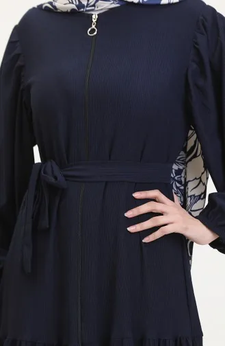 Balon Kollu Ferace 1026-04 Lacivert