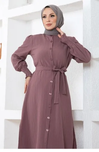 Gedetailleerd Pak Met Split Dusty Rose 19233 15360