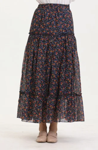 Otantik Etek 2055-02 Lacivert