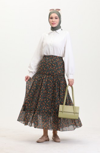 Khaki Skirt 2055-03