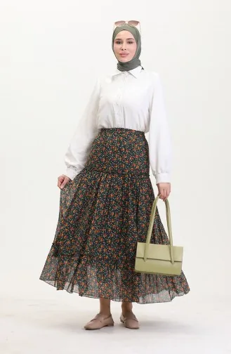 Otantik Etek 2055-03 Haki