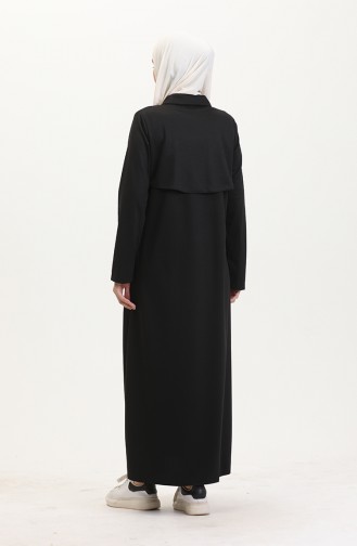Black Abaya 13040-01