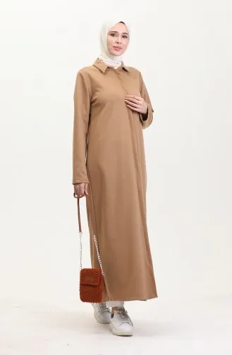 Fermuarlı Spor Ferace 13040-02 Camel