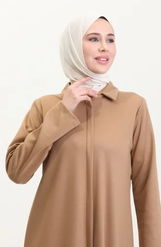 Fermuarlı Spor Ferace 13040-02 Camel