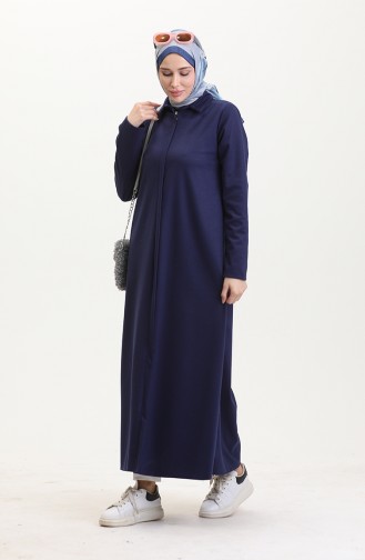Navy Blue Abaya 13040-04