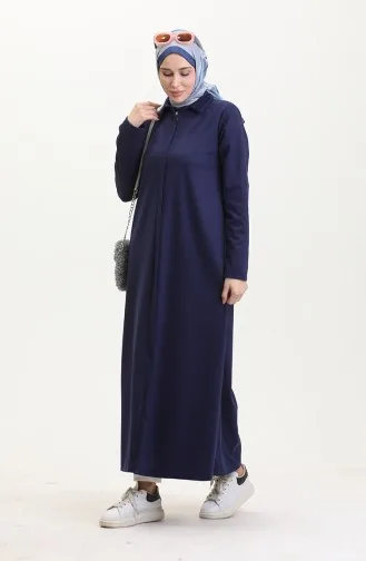 Fermuarlı Spor Ferace 13040-04 Lacivert