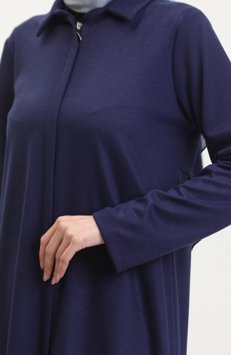 Navy Blue Abaya 13040-04
