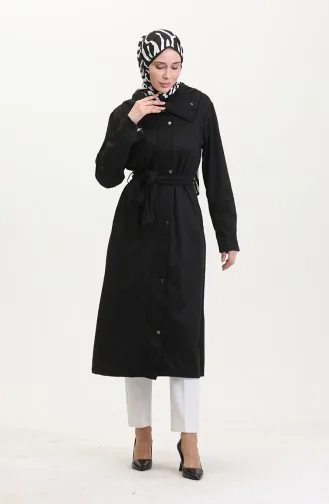 Zippered Snap Cloak 5075-01 Black 5075-01