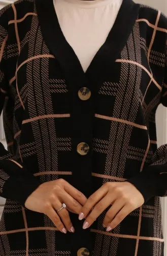 Breiwerk Cardigan Set 24118-03 Zwart 24118-03