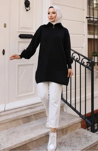 Knitwear Tunic 11043-04 Black 11043-04